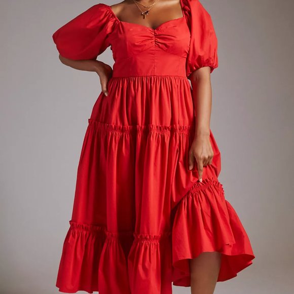 Anthropologie Dresses & Skirts - NWT Anthropologie Poplin Midi Dress Size 16W